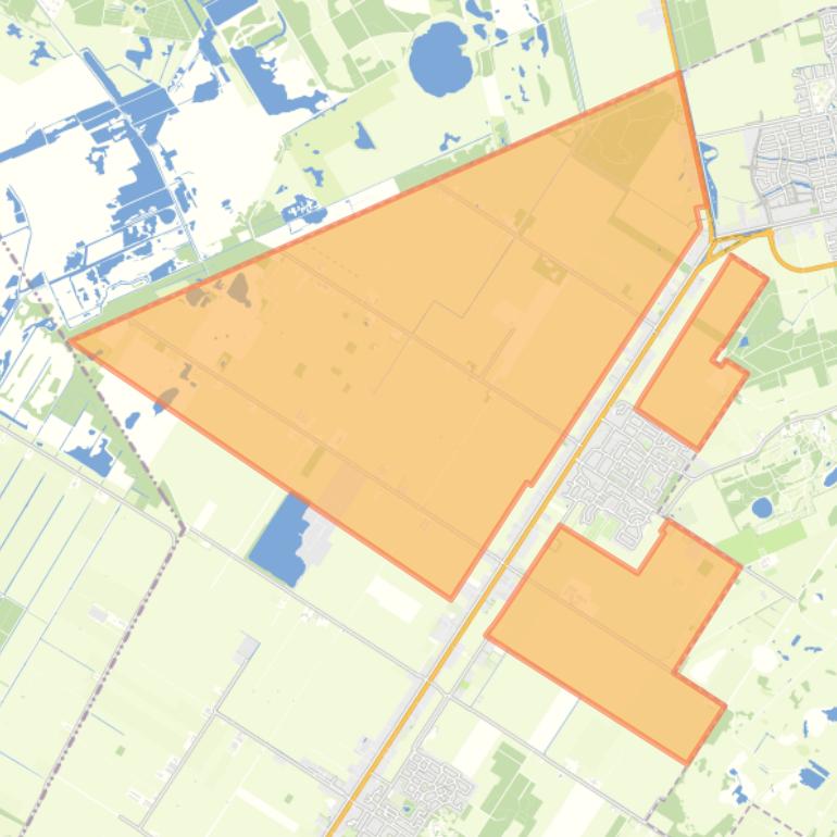 Kaart van de buurt Verspreide huizen Bovensmilde.