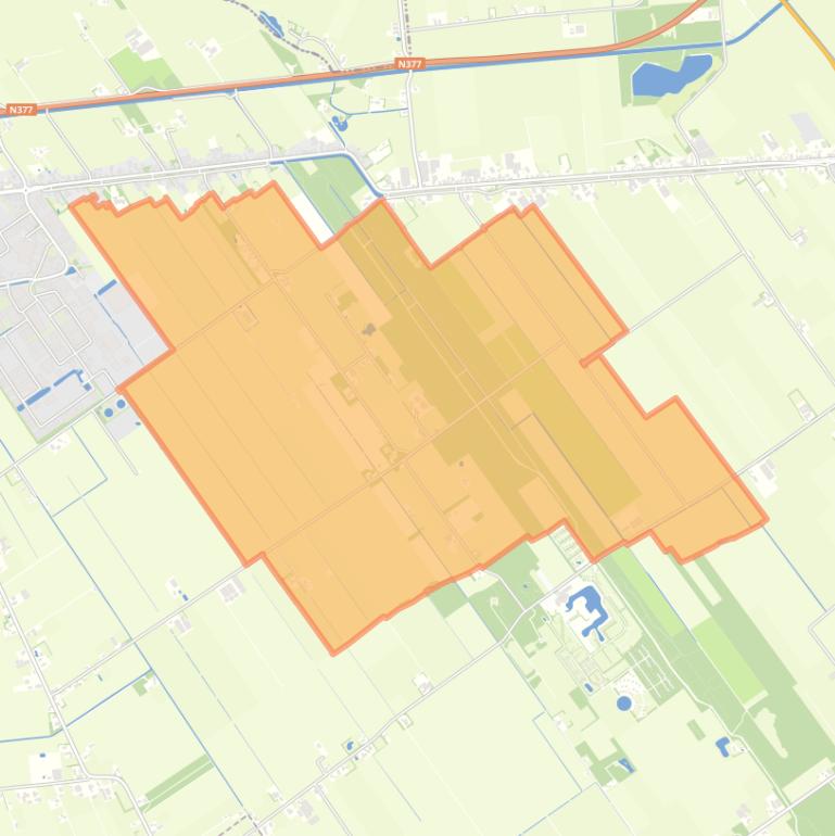 Kaart van de buurt Verspreide huizen Colenbranderbos.