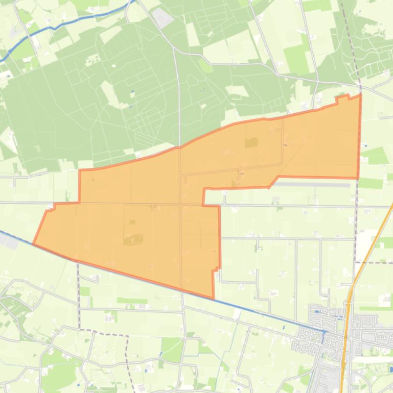 Kaart van de buurt Verspreide huizen Dalmsholte.