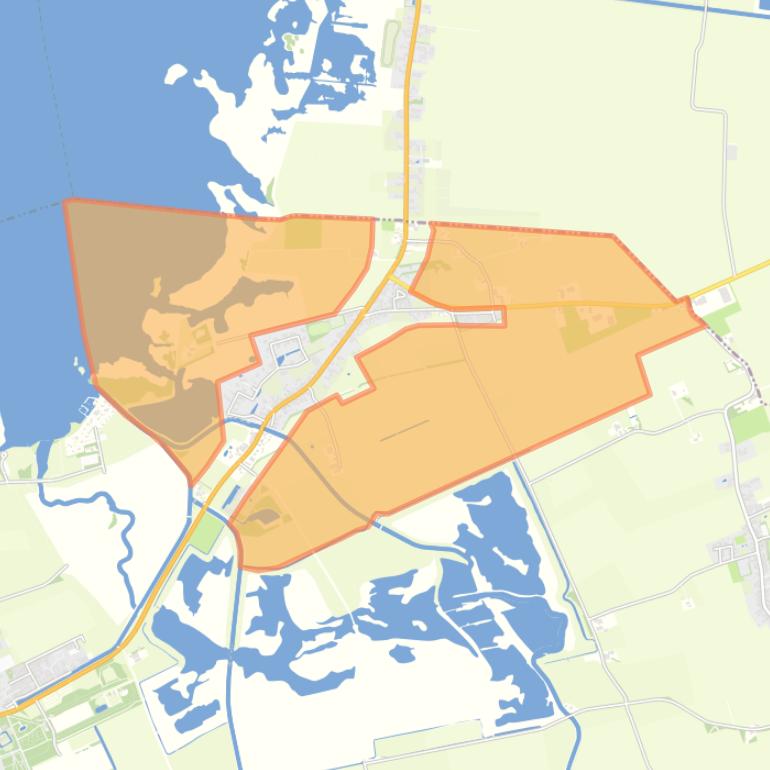 Kaart van de buurt Verspreide huizen De Groeve.