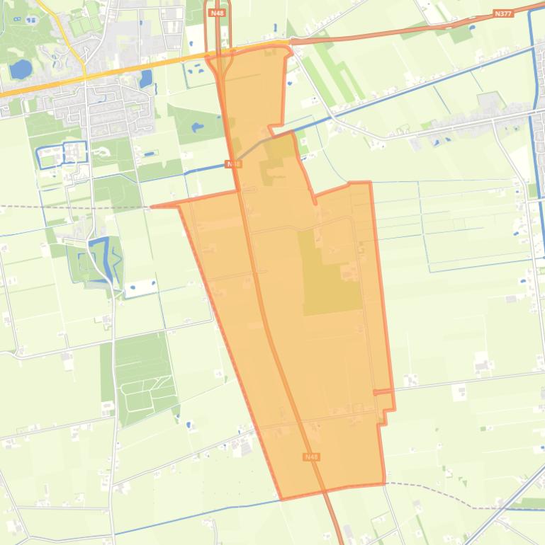 Kaart van de buurt Verspreide huizen De Kolonie.