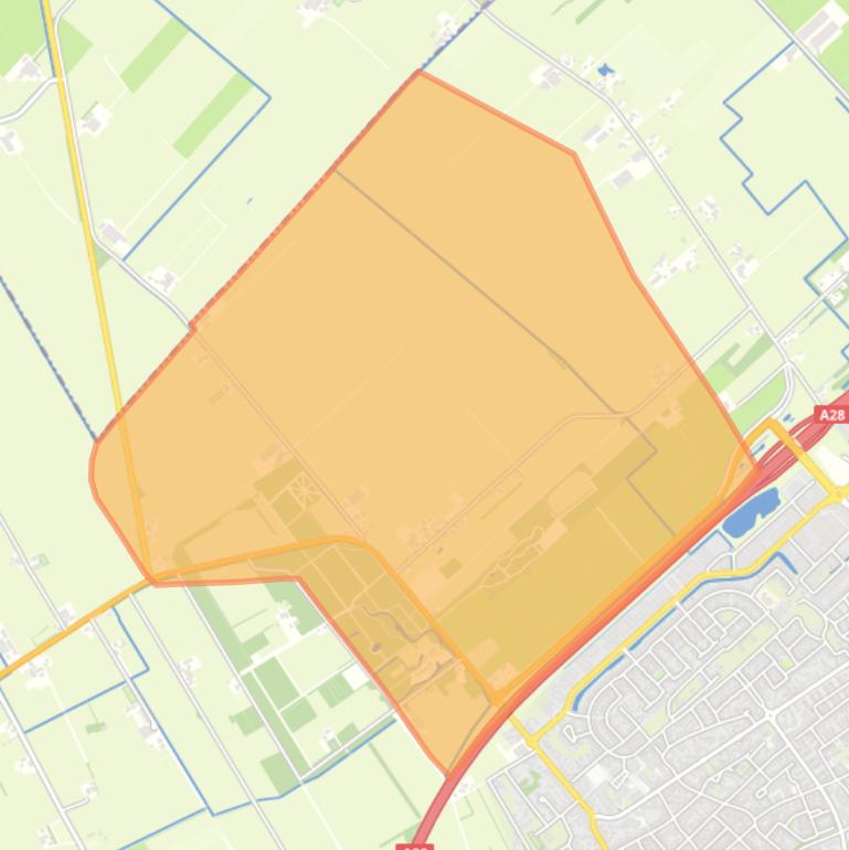 Kaart van de buurt Verspreide huizen Duivendans.