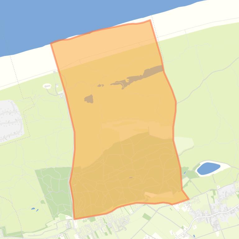 Kaart van de buurt Verspreide huizen Formerum-Noord.