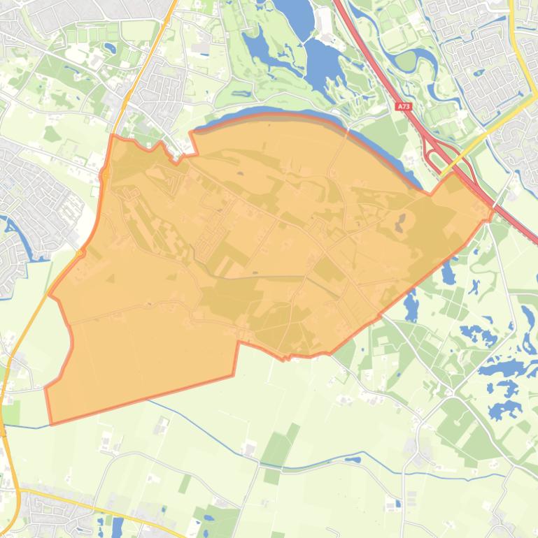 Kaart van de buurt Verspreide huizen Heumenseweg-Boskant.