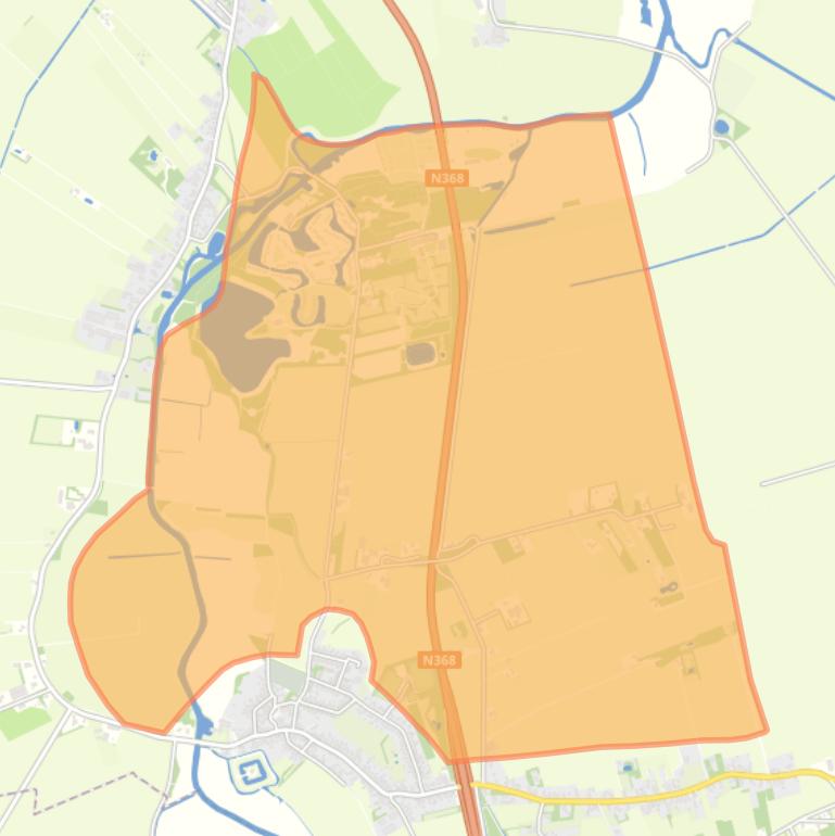 Kaart van de buurt Verspreide huizen in de Weddermarke.