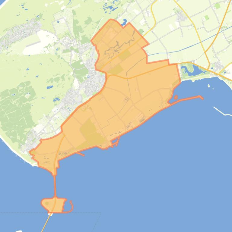 Kaart van de buurt Verspreide huizen in het Kleigebied.