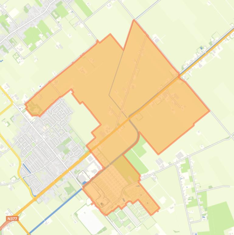 Kaart van de buurt Verspreide huizen Slagharen-Oost.