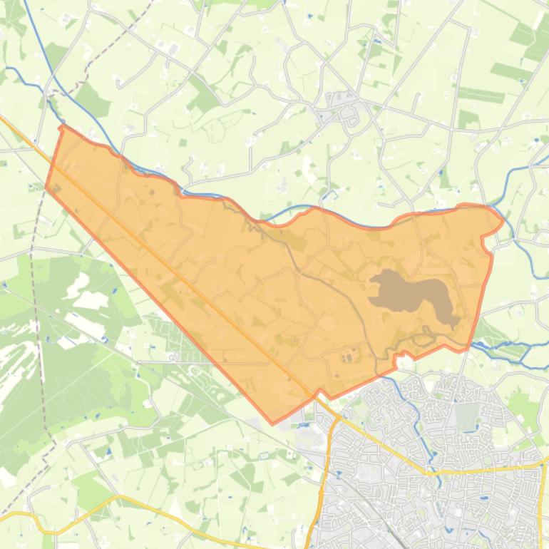 Kaart van de buurt Verspreide huizen ten noorden van Winterswijk.