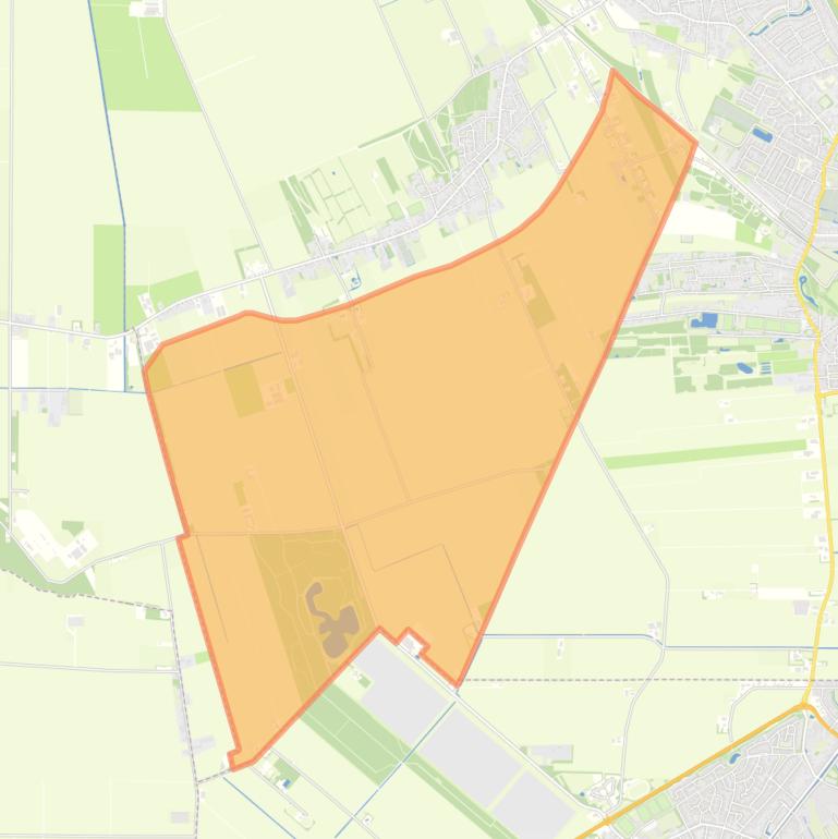 Kaart van de buurt Verspreide huizen ten zuiden van Westerlee.