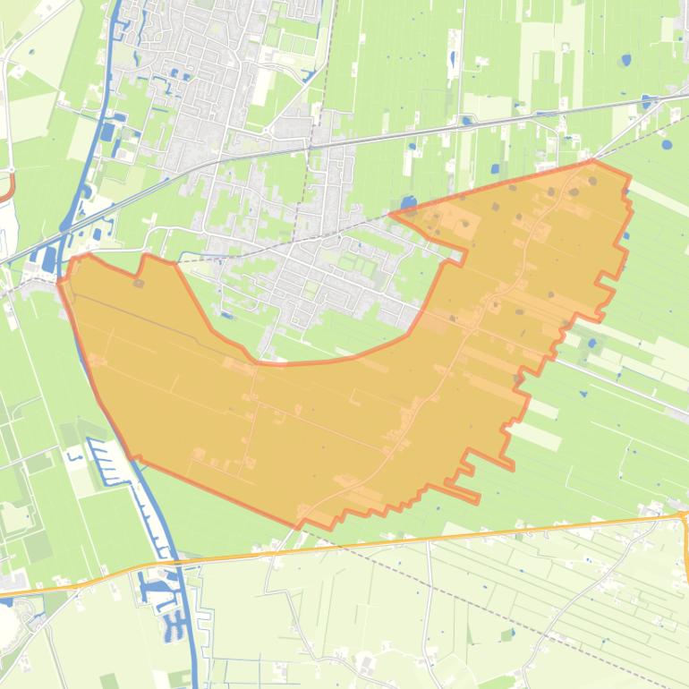 Kaart van de buurt Verspreide huizen Twijzelerheide.