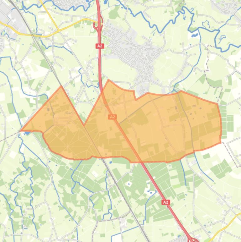 Kaart van de buurt Verspreide huizen Velders Bosch en De Scheeken.