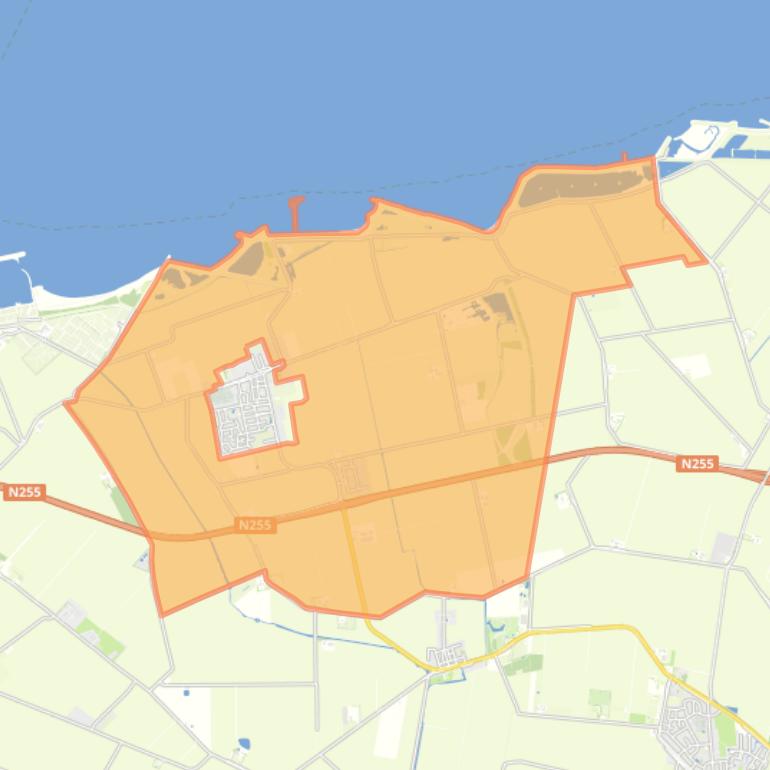 Kaart van de buurt Verspreide huizen Wissenkerke.