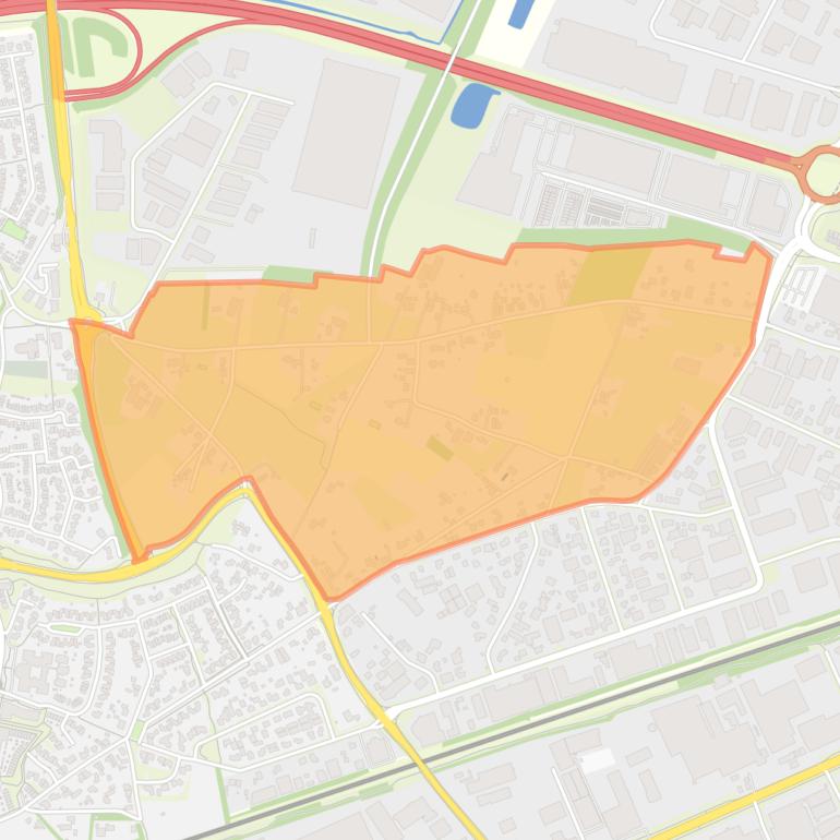 Kaart van de buurt Verspreide huizen Woezik.