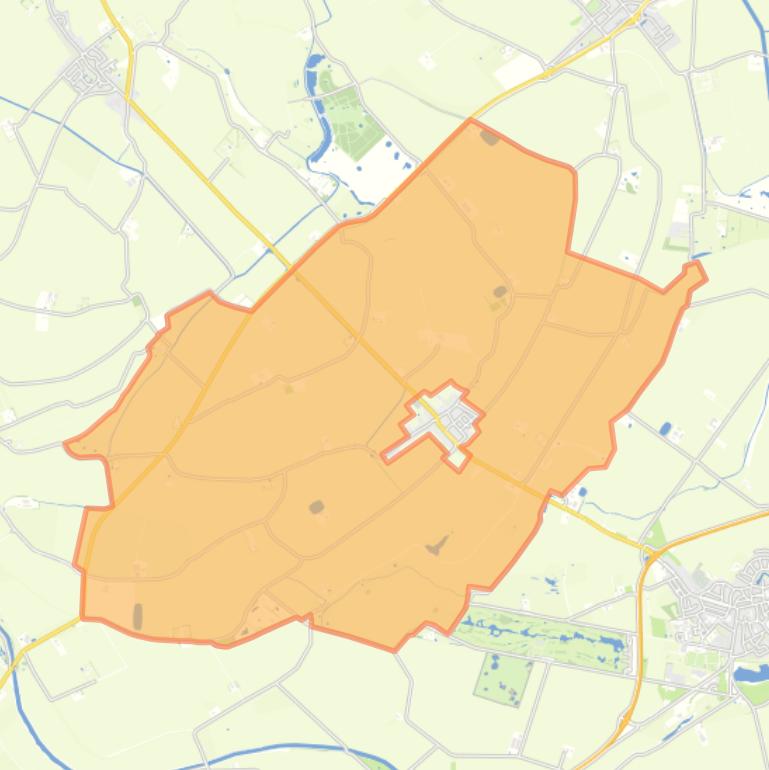 Kaart van de buurt Verspreide huizen Zuidzande.