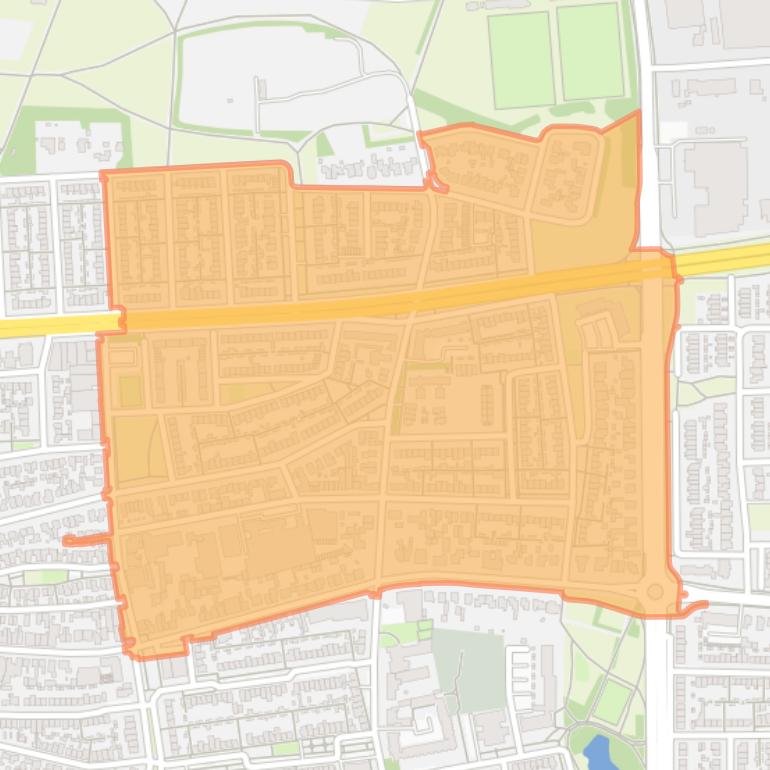 Kaart van de Verzetsheldenbuurt II.