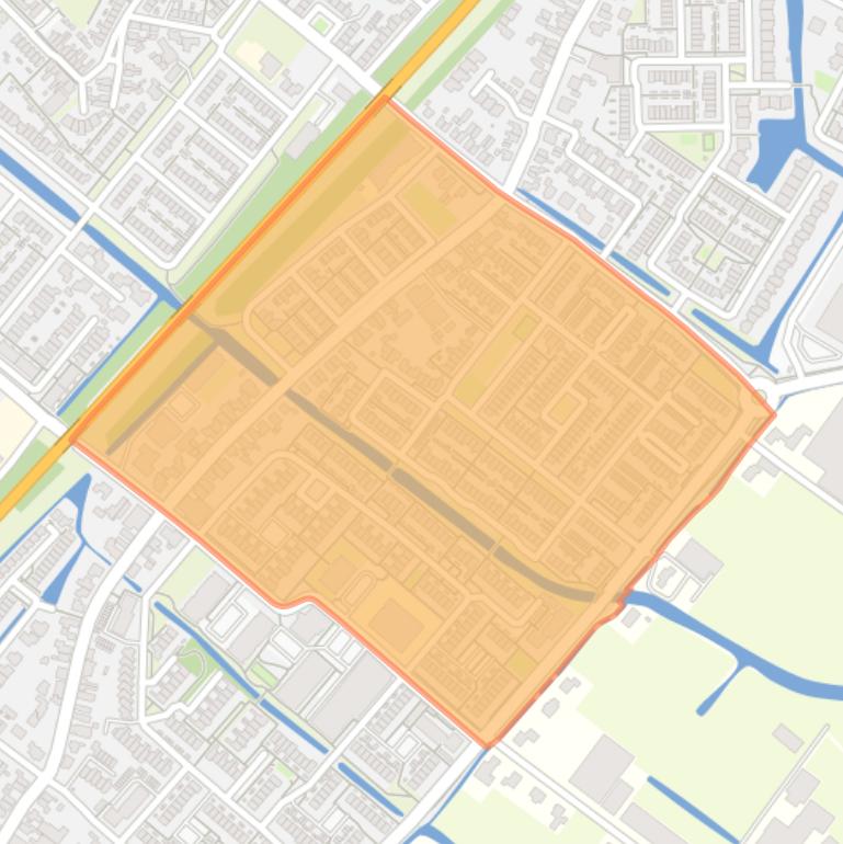 Kaart van de buurt Victor Noord.