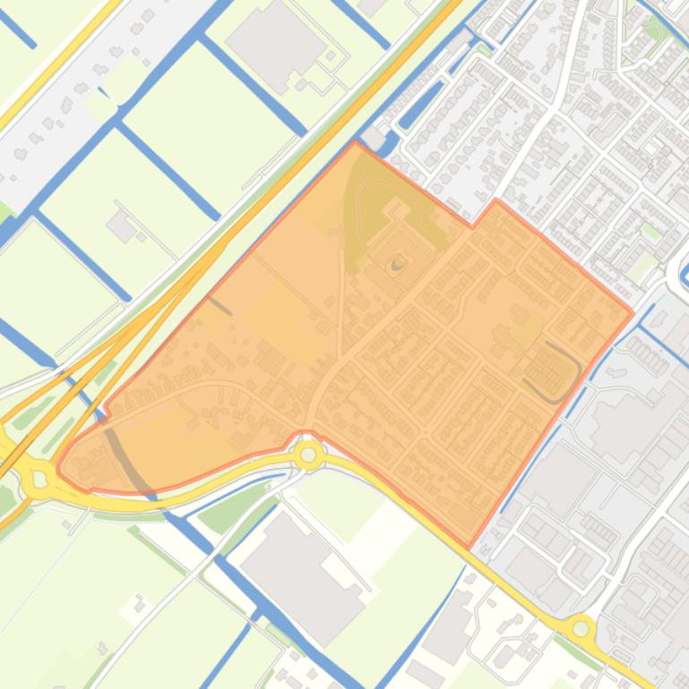 Kaart van de buurt Victor Zuid.