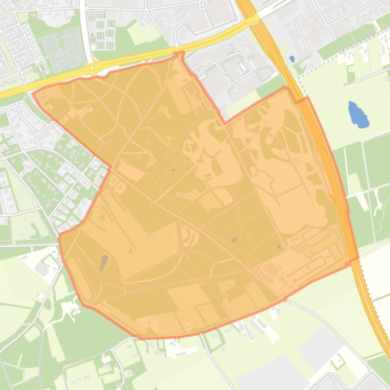 Kaart van de buurt Vierwinden.