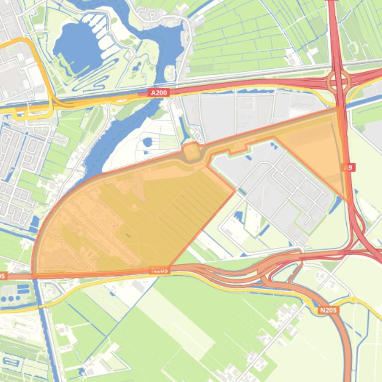 Kaart van de buurt Vijfhuizen Nieuwebrug.