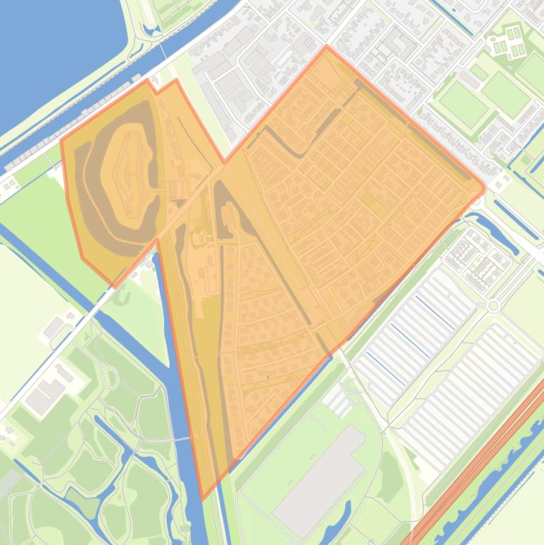 Kaart van de buurt Vijfhuizen Stellinghof.