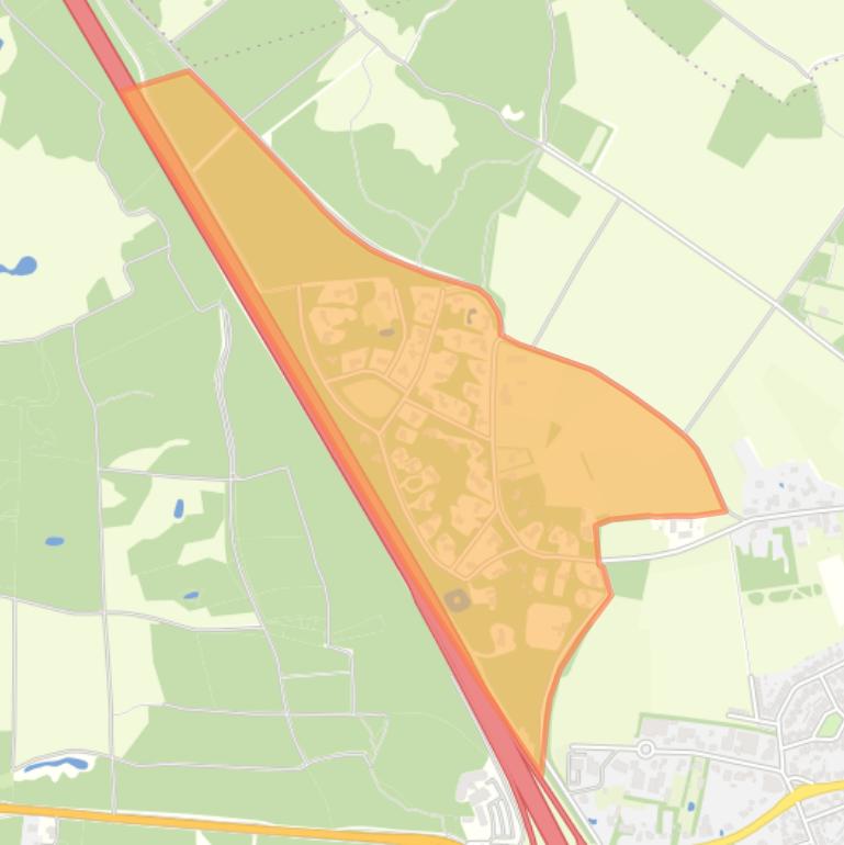 Kaart van de buurt Villapark.