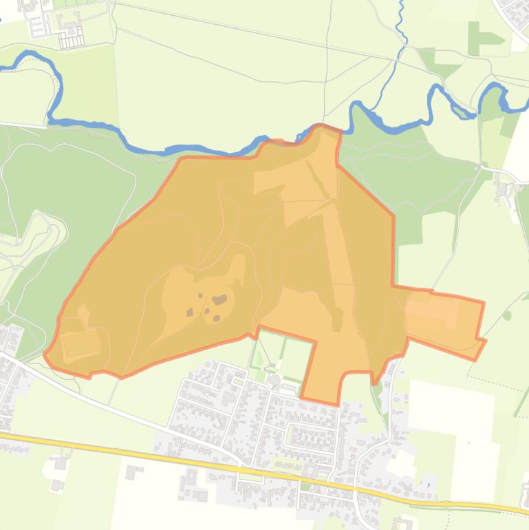 Kaart van de buurt Vilter Heide.