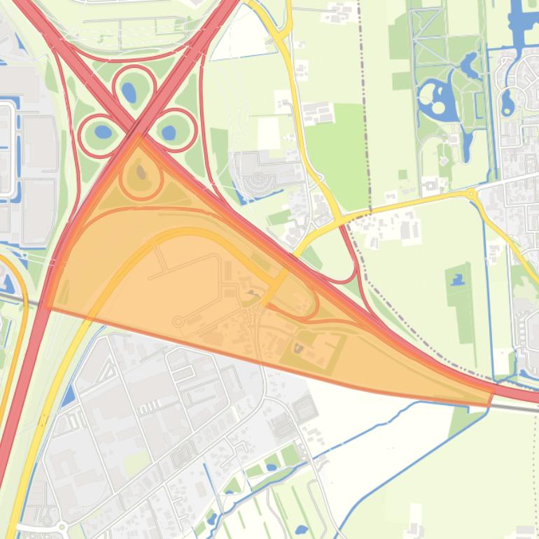 Kaart van de buurt Vinkenhoef.