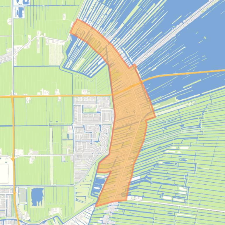 Kaart van de buurt Vinkeveen Dorp.