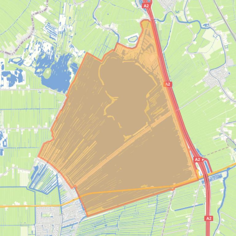 Kaart van de buurt Vinkeveen Plassengebied.