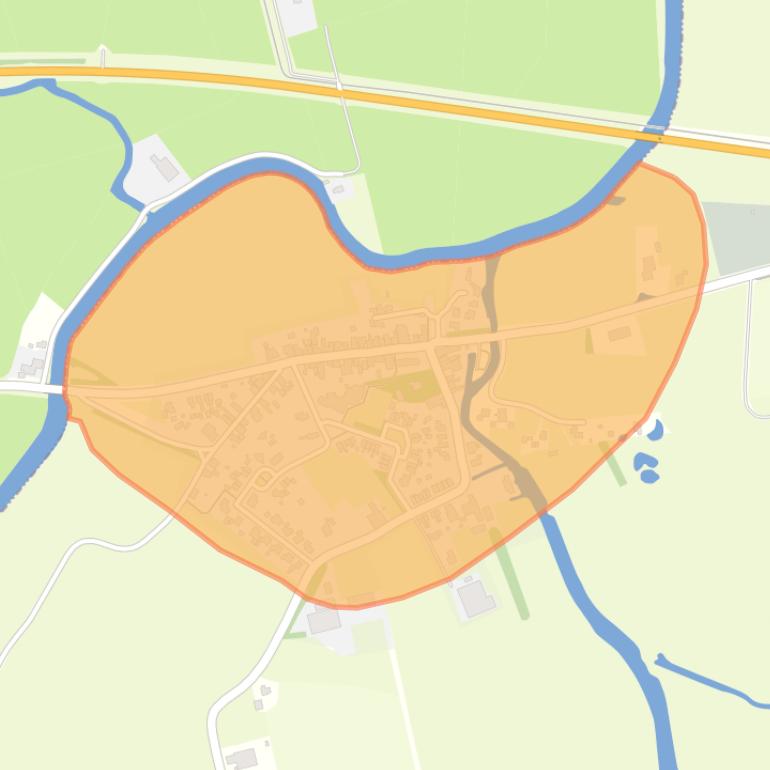 Kaart van de buurt Visvliet.