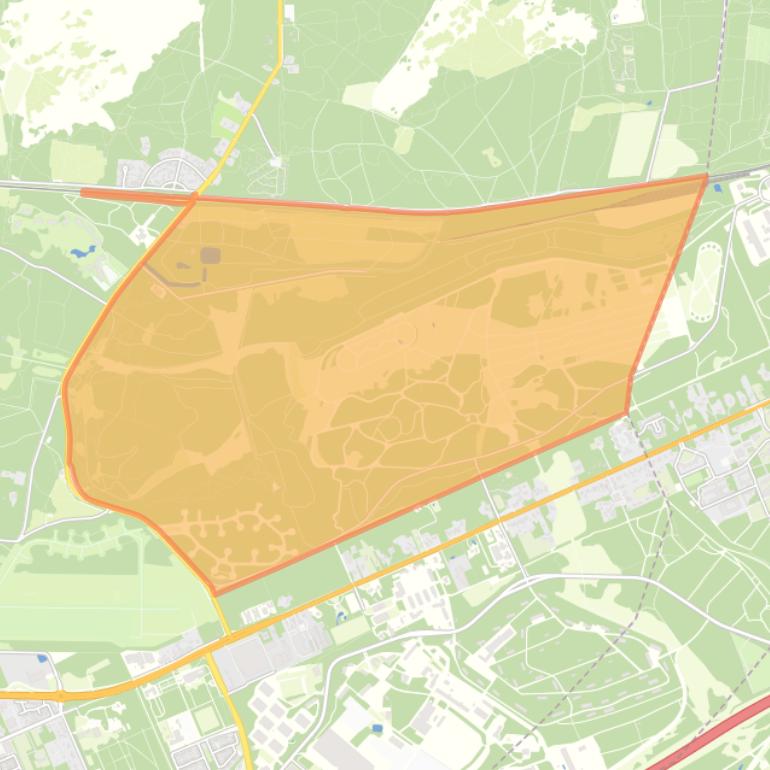 Kaart van de buurt Vlasakkers.