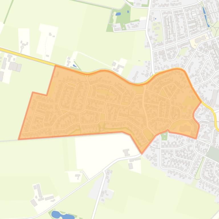 Kaart van de buurt Vlaskamp.