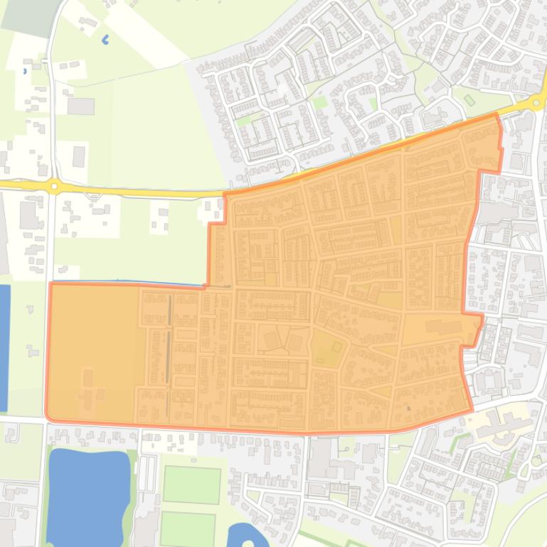 Kaart van de buurt Vleumingen.