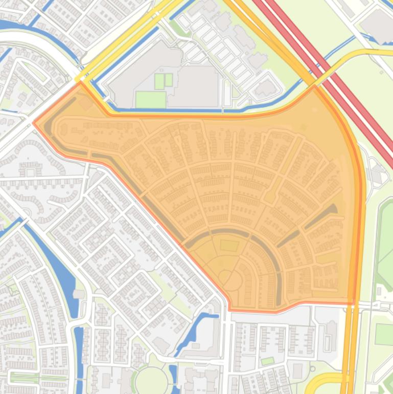 Kaart van de Vlinderbuurt.