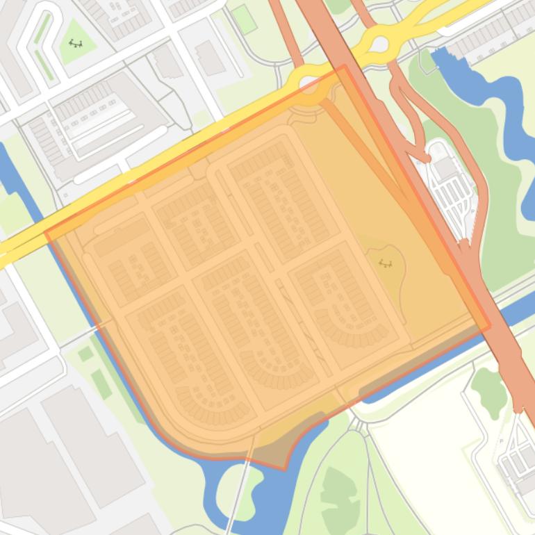 Kaart van de buurt Vogeltjeswei.