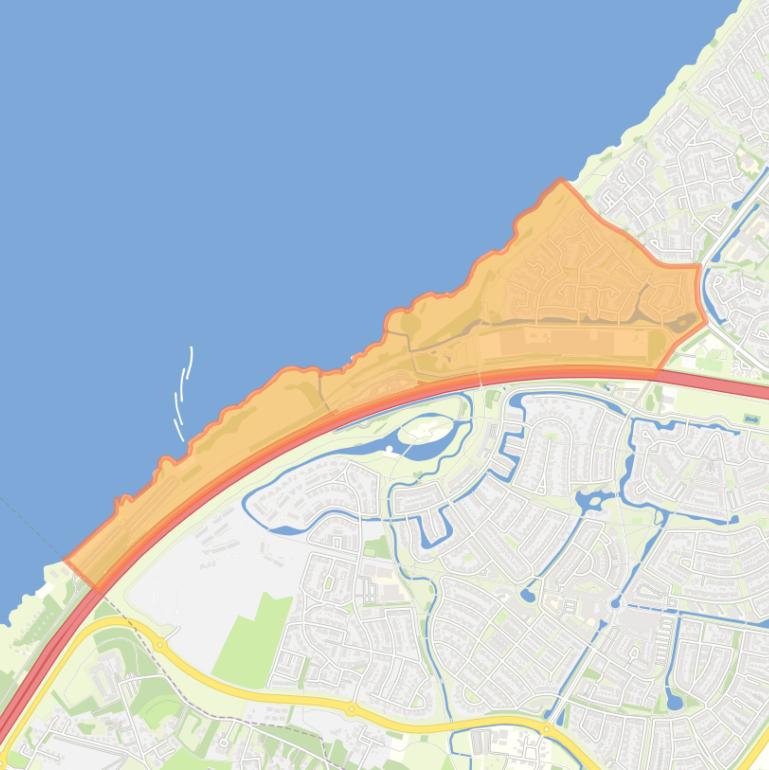 Kaart van de buurt Vogelwaard.