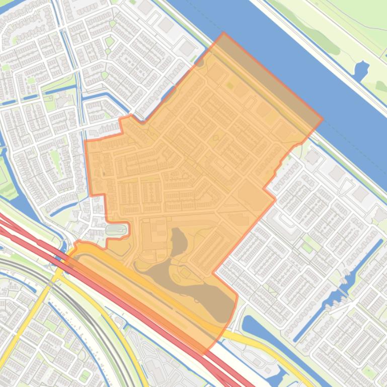 Kaart van de buurt Vogelweide.