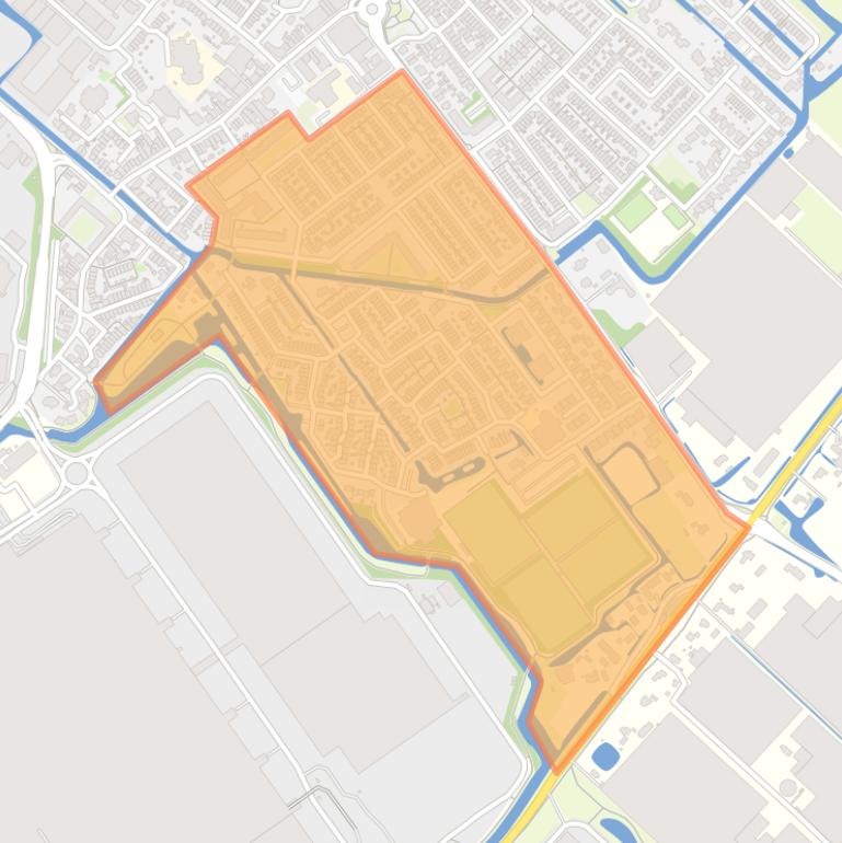 Kaart van de buurt Vogelwijk.