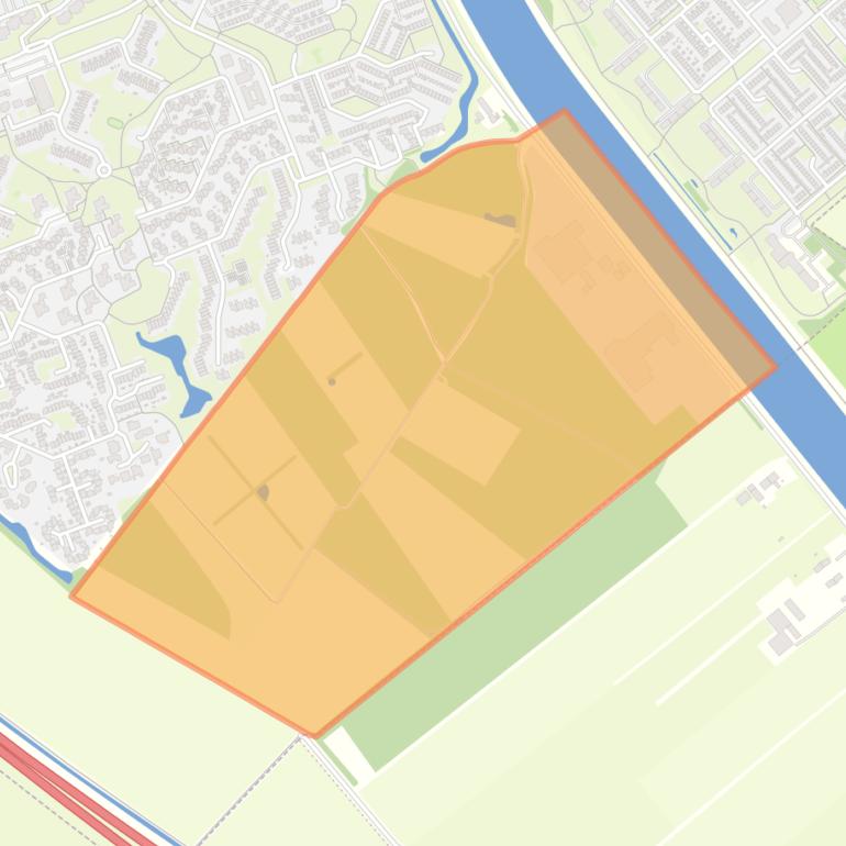 Kaart van de buurt Vogelzang.