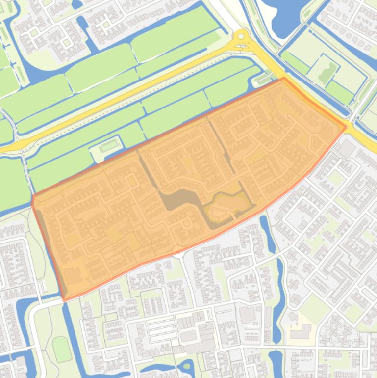 Kaart van de buurt Volendam-Blokgouw 3.