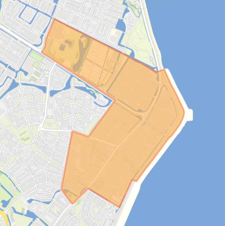 Kaart van de buurt Volendam-Industriegebied.