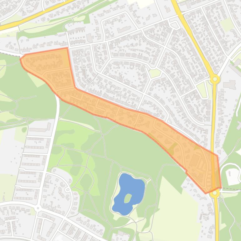 Kaart van de buurt Vondelstraat.