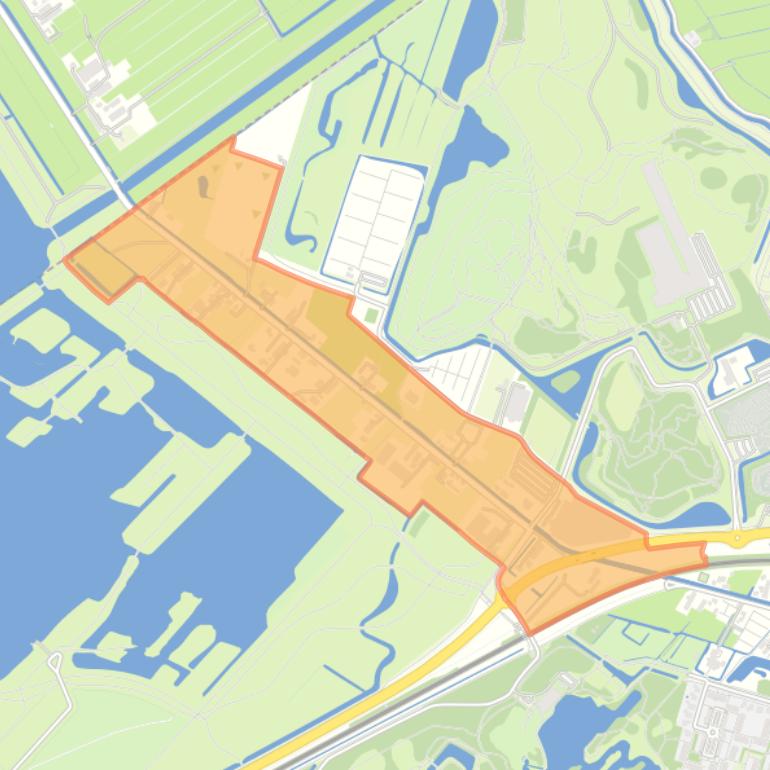 Kaart van de buurt Voorweg buiten.