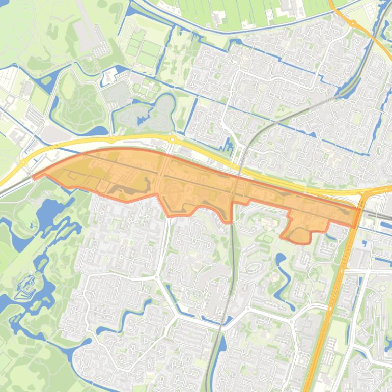 Kaart van de buurt Voorweg.