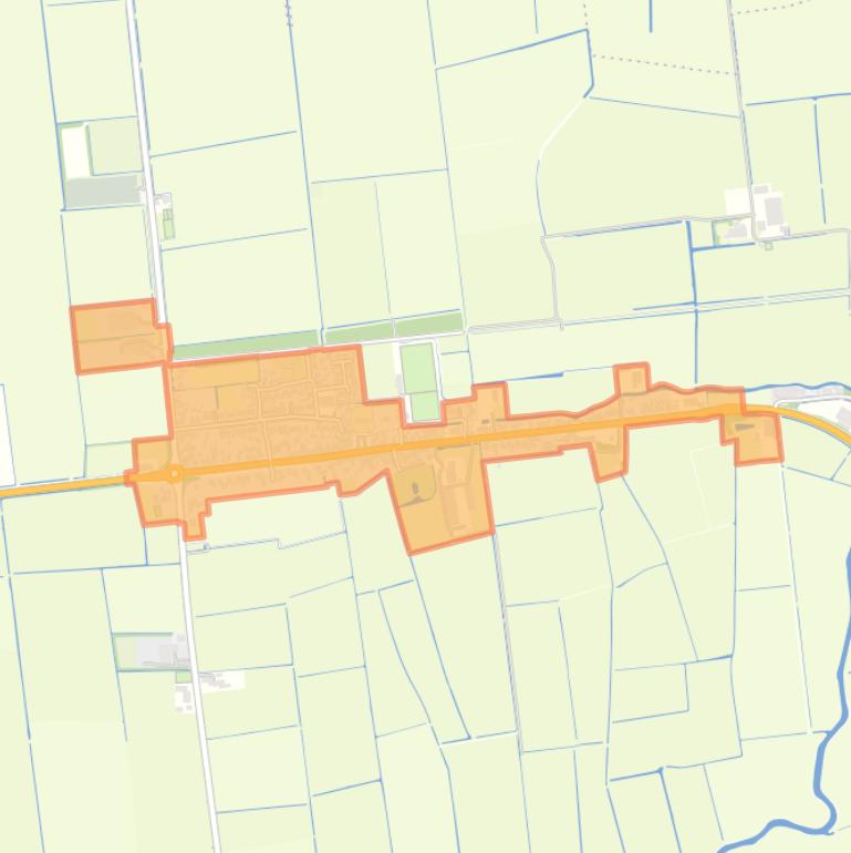 Kaart van de buurt Vrouwenparochie.