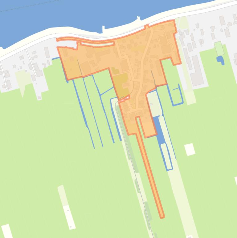 Kaart van de buurt Waal-Dorp.