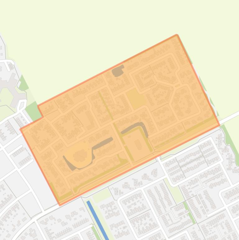 Kaart van de buurt Waddenwijk.