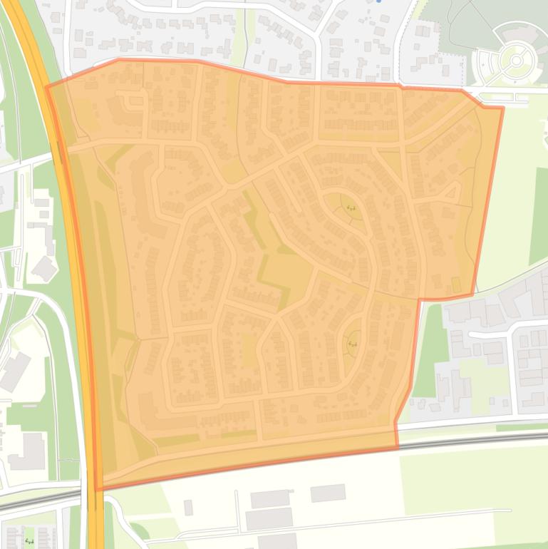 Kaart van de buurt Walstein.