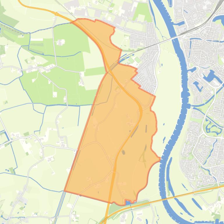 Kaart van de buurt Wapsum.