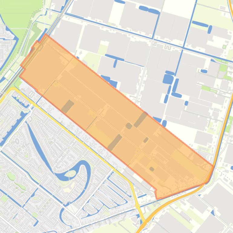 Kaart van de buurt Warmoeziersweg.